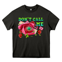 Asphalt dont call me with pink phone and letters Heavy Core Tee - AdoDesignShop