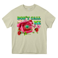 Mossy dont call me with pink phone and letters Heavy Core Tee - AdoDesignShop