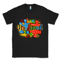 Black be kind autism Classic Tee - LillyAllenDesigns