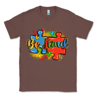 Chestnut be kind autism Classic Tee - LillyAllenDesigns