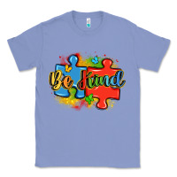 Colony Blue be kind autism Classic Tee - LillyAllenDesigns