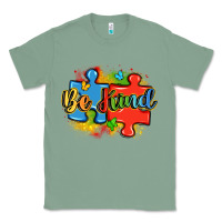 Sage be kind autism Classic Tee - LillyAllenDesigns