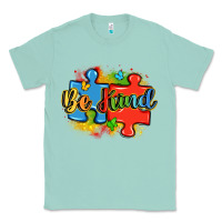 Seafoam be kind autism Classic Tee - LillyAllenDesigns