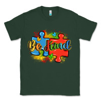 Sports Green be kind autism Classic Tee - LillyAllenDesigns