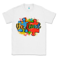 White be kind autism Classic Tee - LillyAllenDesigns