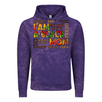Cloud Purple i am a black mom Vintage Hoodie - LillyAllenDesigns