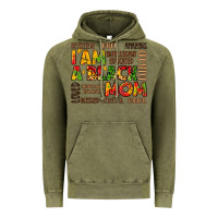 Vintage Olive i am a black mom Vintage Hoodie - LillyAllenDesigns