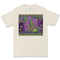 Bone mardi gras fleur de lis Premium Tee - MaliasSmallBusiness