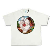 Pistachio silkie chicken christmas Urban Heavy Tee - LillyAllenDesigns