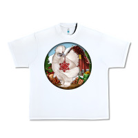 White silkie chicken christmas Urban Heavy Tee - LillyAllenDesigns