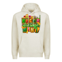 Oatmeal Heather Nacho average mini Premium Hoodie - FaDigitalArtStudio