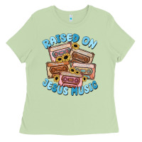Matcha raised on jesus music Ladies Tee - MaliasSmallBusiness