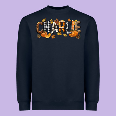 Personalized Fall Autumn Heavyweight Sweatshirt Designed By Nancycooperartshop
