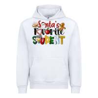 White santa's favorite student christmas Urban Hoodie - LillyAllenDesigns