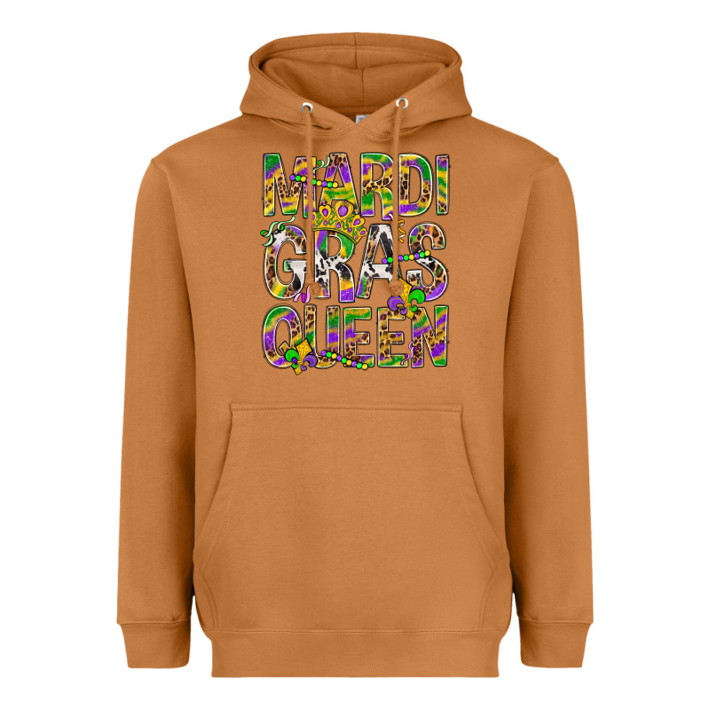 Mardi Gras Queen Heavyweight Hoodie by BundleAndBundleShop | Teevron