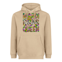 Mushroom Mardi Gras Queen Heavyweight Hoodie - BundleAndBundleShop