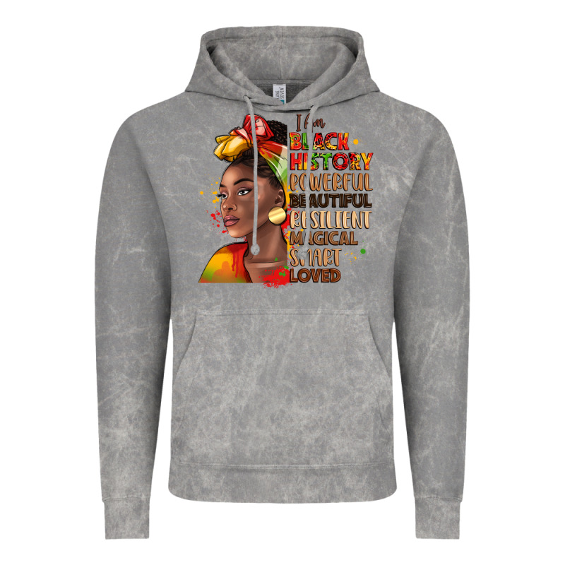 I Am Black History Vintage Hoodie by LillyAllenDesigns | Teevron