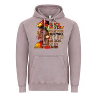 Vintage Zinc i am black history Vintage Hoodie - LillyAllenDesigns