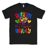 Black autism is not a disability it's a different abilit Classic Tee - LillyAllenDesigns