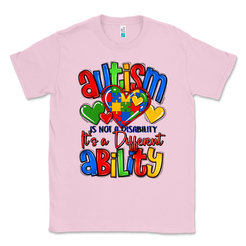 Autism Is Not A Disability It's A Different Abilit Classic Tee by LillyAllenDesigns | Teevron