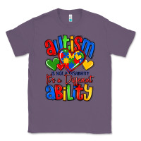 Lavender autism is not a disability it's a different abilit Classic Tee - LillyAllenDesigns