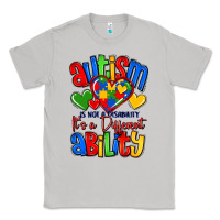 Moon Dust autism is not a disability it's a different abilit Classic Tee - LillyAllenDesigns