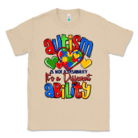 Mushroom autism is not a disability it's a different abilit Classic Tee - LillyAllenDesigns
