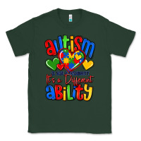 Sports Green autism is not a disability it's a different abilit Classic Tee - LillyAllenDesigns