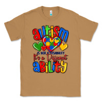 Toasted Coconut autism is not a disability it's a different abilit Classic Tee - LillyAllenDesigns
