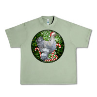 Oil Green brahma chicken christmas Urban Heavy Tee - LillyAllenDesigns