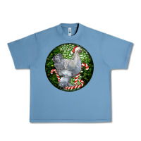Pebble Blue brahma chicken christmas Urban Heavy Tee - LillyAllenDesigns