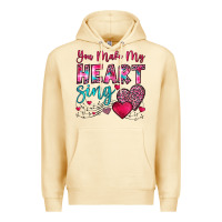 Pina Colada you make my heart sing Premium Hoodie - OliviaCreatesArt