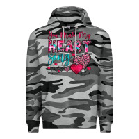 Slate Camo you make my heart sing Premium Hoodie - OliviaCreatesArt
