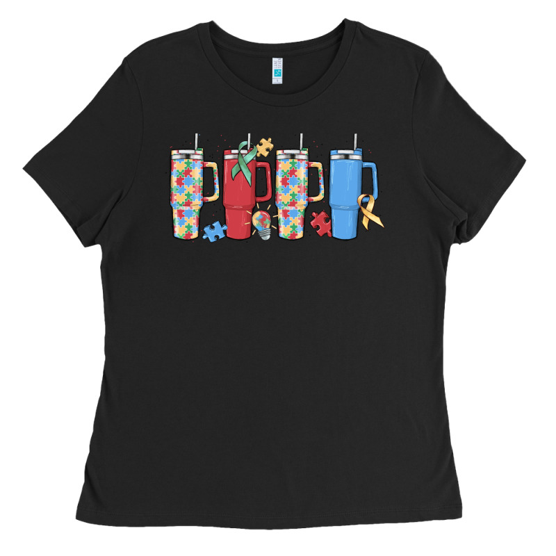 Autism Ladies Tee by MaliasSmallBusiness | Teevron