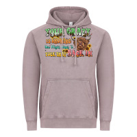 Vintage Zinc your crazy is showing cow Vintage Hoodie - LillyAllenDesigns