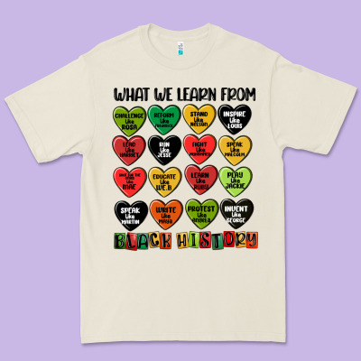 What We Learn From Black History Premium Tee Designed By Maliassmallbusiness