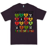 Plum what we learn from black history Premium Tee - MaliasSmallBusiness