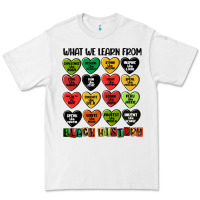 White what we learn from black history Premium Tee - MaliasSmallBusiness