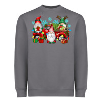 Storm christmas gnome truck Heavyweight Sweatshirt - texasbilliewilder