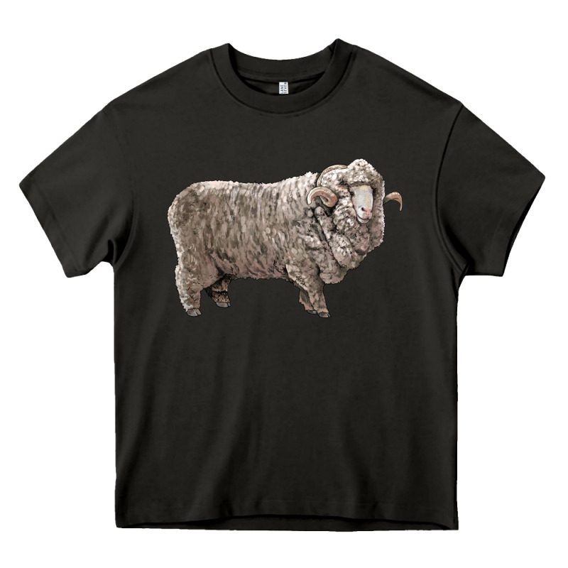 Rambouillet Sheep Heavy Core Tee by LillyAllenDesigns | Teevron