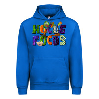 Cobalt Hocus Focus Teacher Halloween Urban Hoodie - LillyAllenDesigns