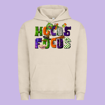 Hocus Focus Teacher Halloween Urban Hoodie Designed By Lillyallendesigns