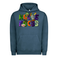 Pigment Midnight Navy Hocus Focus Teacher Halloween Urban Hoodie - LillyAllenDesigns