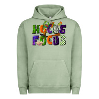 Pigment Oil Green Hocus Focus Teacher Halloween Urban Hoodie - LillyAllenDesigns