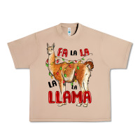 Burro christmas llama Urban Heavy Tee - LillyAllenDesigns