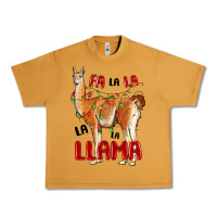 Peanut Butter christmas llama Urban Heavy Tee - LillyAllenDesigns