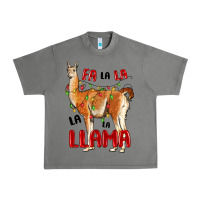 Tornado christmas llama Urban Heavy Tee - LillyAllenDesigns