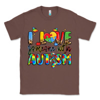 Chestnut i love someone with autism Classic Tee - LillyAllenDesigns