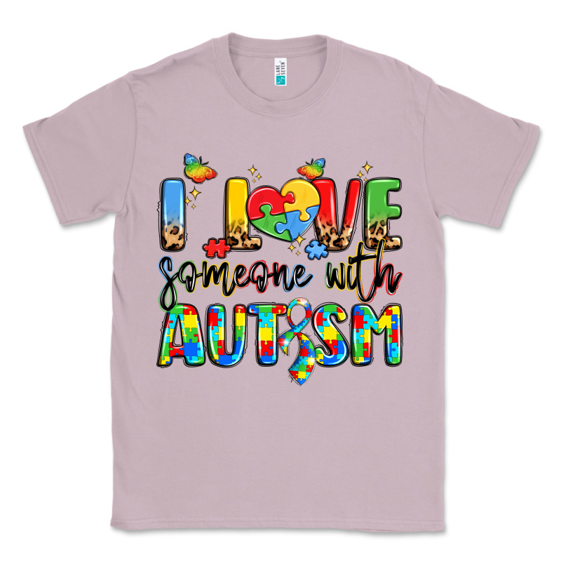 I Love Someone With Autism Classic Tee by LillyAllenDesigns | Teevron