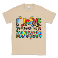 Mushroom i love someone with autism Classic Tee - LillyAllenDesigns
